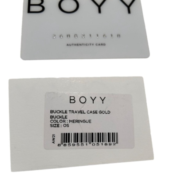 BOYY Cream Color Leather Cross Body Bag - Picture 2 of 16